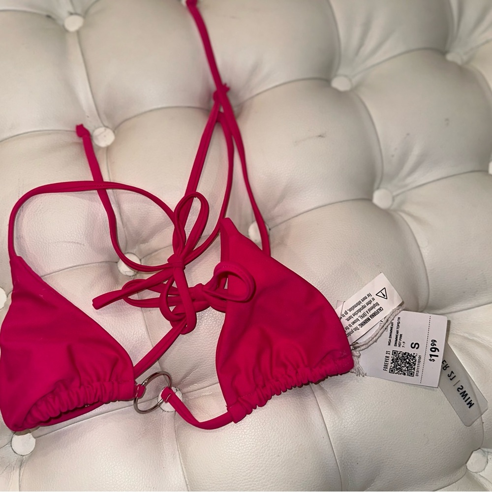 Pink Bikini Top